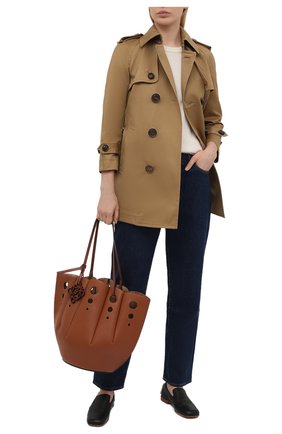 Женский хлопковый тренч DSQUARED2 бежевого цвета по цене 135000 руб., арт. S72AH0071/S53571 | Фото 2 Женский хлопковый тренч DSQUARED2 бежевого цвета, арт. S72AH0071/S53571 | Фото 2