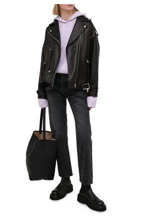 Женский кашемировое худи EXTREME CASHMERE сиреневого цвета по цене 72600 руб., арт. 090/BE C00L | Фото 2 Женский кашемировое худи EXTREME CASHMERE сиреневого цвета, арт. 090/BE C00L | Фото 2