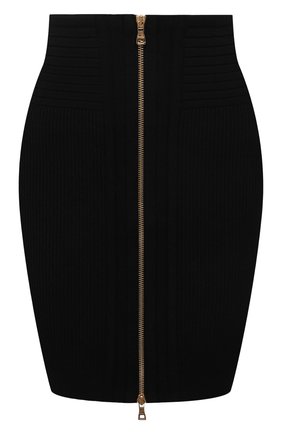 Женская юбка из вискозы BALMAIN черного цвета по цене 76450 руб., арт. VF0LB010/K211 | Фото 1 Женская юбка из вискозы BALMAIN черного цвета, арт. VF0LB010/K211 | Фото 1 (Материал внешний: Вискоза; Стили: Гламурный; Женское Кросс-КТ: Юбка-одежда; Длина Ж (юбки, платья, шорты): Мини)