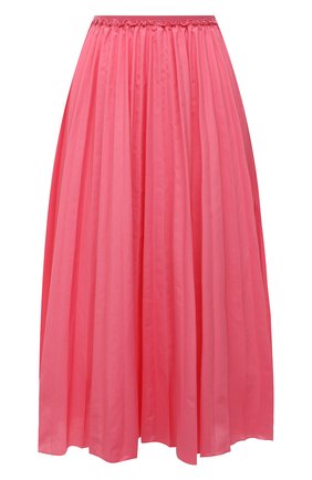 Женская плиссированная юбка REDVALENTINO розового цвета по цене 55150 руб., арт. VR0RAC20/LUN | Фото 1 Женская плиссированная юбка REDVALENTINO розового цвета, арт. VR0RAC20/LUN | Фото 1 (Материал внешний: Синтетический материал, Хлопок; Женское Кросс-КТ: Юбка-одежда, юбка-плиссе; Стили: Романтичный; Длина Ж (юбки, платья, шорты): Миди; Региональные ограничения белый список (Axapta Mercury): RU)