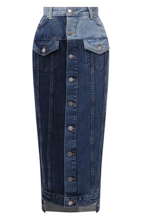 Женская джинсовая юбка REDVALENTINO синего цвета по цене 69950 руб., арт. VR0DD04G/5TT | Фото 1 Женская джинсовая юбка REDVALENTINO синего цвета, арт. VR0DD04G/5TT | Фото 1