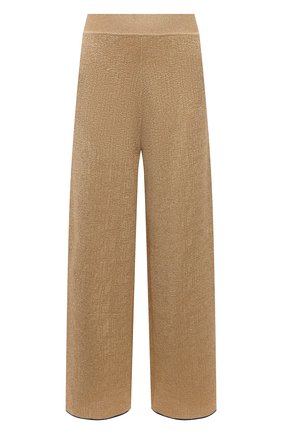 Женские брюки LANVIN золотого цвета по цене 94950 руб., арт. RW-TR0005-K002-E21 | Фото 1 Женские брюки LANVIN золотого цвета, арт. RW-TR0005-K002-E21 | Фото 1