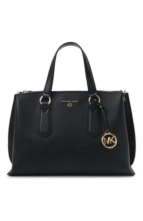 Женская сумка emma medium MICHAEL MICHAEL KORS черного цвета по цене 34850 руб., арт. 30S1GENS2L | Фото 1 Женская сумка emma medium MICHAEL MICHAEL KORS черного цвета, арт. 30S1GENS2L | Фото 1