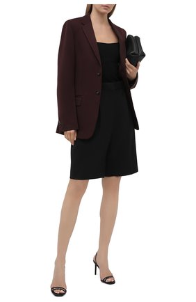 Женские кожаные босоножки amber SAINT LAURENT черного цвета по цене 66700 руб., арт. 658944/2Y900 | Фото 2 Женские кожаные босоножки amber SAINT LAURENT черного цвета, арт. 658944/2Y900 | Фото 2