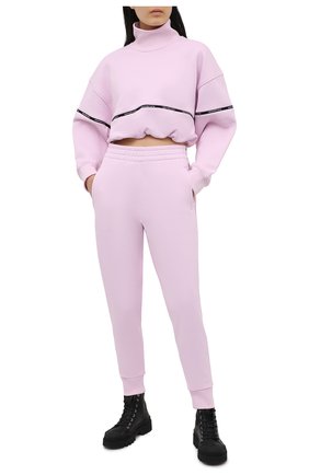 Женские хлопковые джоггеры ALEXANDERWANG.T розового цвета по цене 39500 руб., арт. 4CC2214084 | Фото 2 Женские хлопковые джоггеры ALEXANDERWANG.T розового цвета, арт. 4CC2214084 | Фото 2