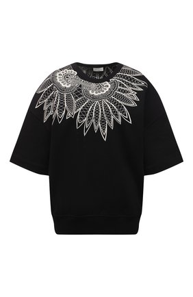 Женский хлопковый свитшот DRIES VAN NOTEN черного цвета по цене 36850 руб., арт. 211-11163-2629 | Фото 1 Женский хлопковый свитшот DRIES VAN NOTEN черного цвета, арт. 211-11163-2629 | Фото 1