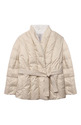 Детская пуховая куртка BRUNELLO CUCINELLI бежевого цвета по цене 82350 руб., арт. BH504J401C | Фото 1 Детская пуховая куртка BRUNELLO CUCINELLI бежевого цвета, арт. BH504J401C | Фото 1 (Материал утеплителя: Пух и перо; Материал внешний: Синтетический материал; Материал подклада: Синтетический материал; Рукава: Длинные; Девочки Кросс-КТ: Пуховик-верхняя одежда; Кросс-КТ: Сезон: зима; Ростовка одежда: 12 лет | 152 см, 13 - 15 лет | 158 см)