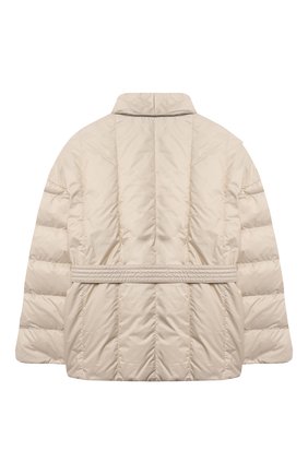 Детская пуховая куртка BRUNELLO CUCINELLI бежевого цвета по цене 82350 руб., арт. BH504J401C | Фото 2 Детская пуховая куртка BRUNELLO CUCINELLI бежевого цвета, арт. BH504J401C | Фото 2 (Материал утеплителя: Пух и перо; Материал внешний: Синтетический материал; Материал подклада: Синтетический материал; Рукава: Длинные; Девочки Кросс-КТ: Пуховик-верхняя одежда; Кросс-КТ: Сезон: зима; Ростовка одежда: 12 лет | 152 см, 13 - 15 лет | 158 см)
