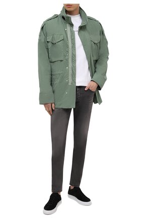 Мужские джинсы PREMIUM MOOD DENIM SUPERIOR серого цвета по цене 17600 руб., арт. S21 0417362510/REN | Фото 2 Мужские джинсы PREMIUM MOOD DENIM SUPERIOR серого цвета, арт. S21 0417362510/REN | Фото 2