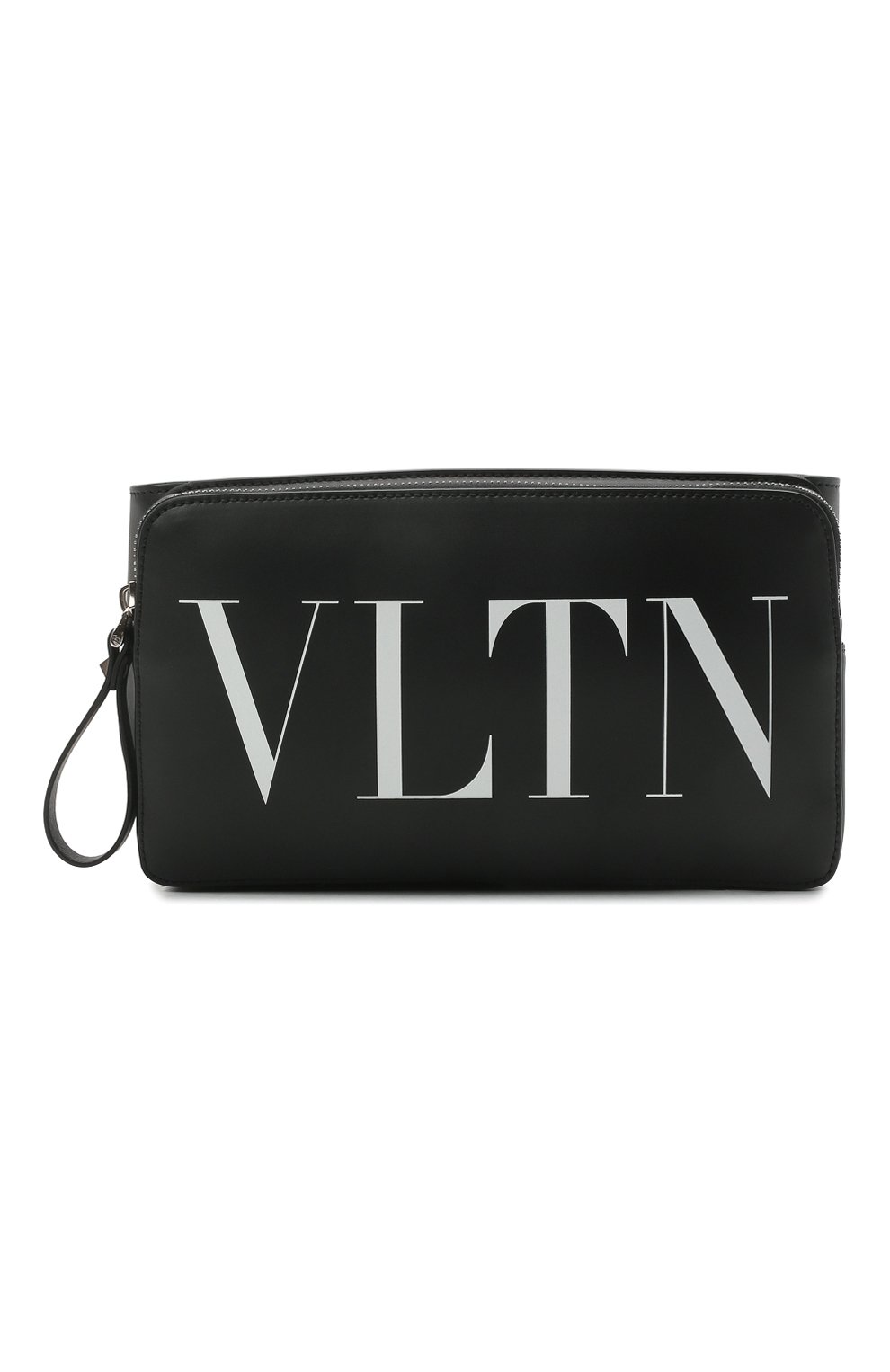 Мужская кожаная поясная сумка VALENTINO черного цвета, арт. VY0B0719/WJW | Фото 1