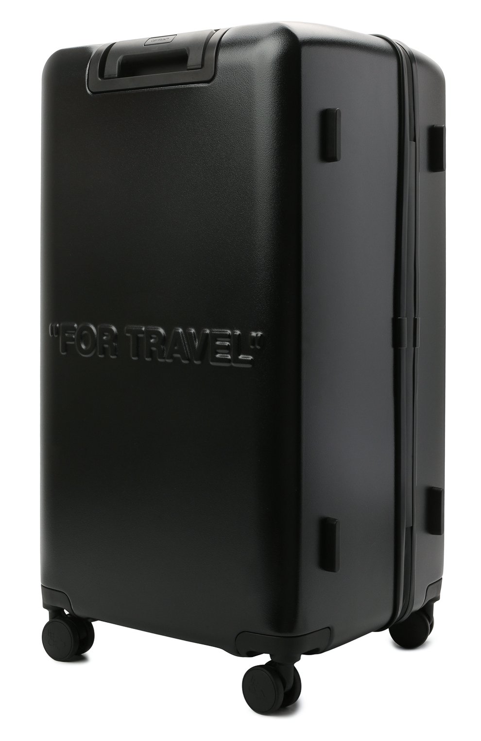 Мужской чемодан OFF-WHITE черного цвета, арт. 0MNG008S21MAT001 | Фото 3 (Материал: Пластик; Размер: large; Ограничения доставки: oversized)