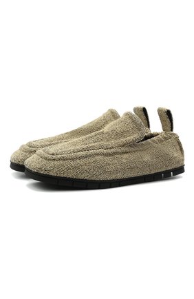 Мужские текстильные лоферы BOTTEGA VENETA бежевого цвета по цене 99400 руб., арт. 658773/V0VM0 | Фото 1 Мужские текстильные лоферы BOTTEGA VENETA бежевого цвета, арт. 658773/V0VM0 | Фото 1 (Материал внешний: Текстиль; Материал внутренний: Натуральная кожа; Стили: Кэжуэл, Гранж; Региональные ограничения белый список (Axapta Mercury): RU)