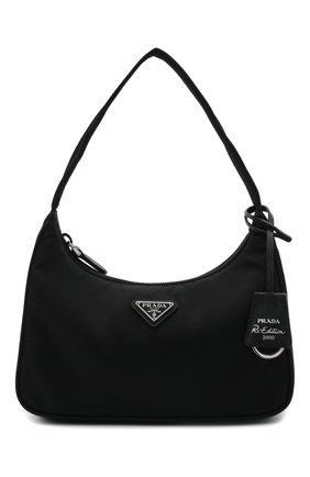 Женская сумка re-edition 2000 PRADA черного цвета по цене 0 руб., арт. 1NE515-RDH0-F0002 | Фото 4 Женская сумка re-edition 2000 PRADA черного цвета, арт. 1NE515-RDH0-F0002 | Фото 4 (Сумки-технические: Сумки top-handle; Материал: Текстиль)