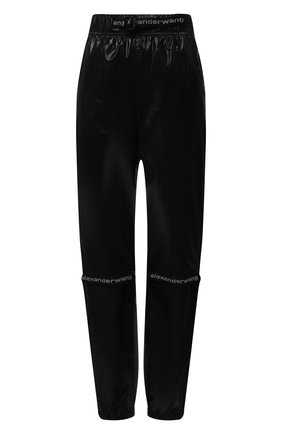 Женские джоггеры ALEXANDER WANG черного цвета по цене 68150 руб., арт. UWC2214002 | Фото 1 Женские джоггеры ALEXANDER WANG черного цвета, арт. UWC2214002 | Фото 1