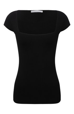 Женский топ HELMUT LANG черного цвета по цене 39650 руб., арт. L02HW702 | Фото 1 Женский топ HELMUT LANG черного цвета, арт. L02HW702 | Фото 1