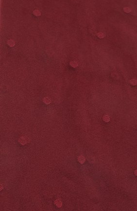 Женские колготы SAINT LAURENT бордового цвета, арт. 654585/Y36FP | Фото 2 (Материал внешний: Синтетический материал)