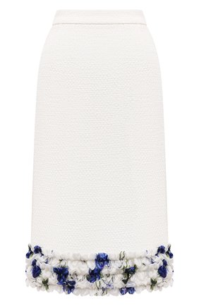 Женская юбка DOLCE & GABBANA белого цвета по цене 131500 руб., арт. I4I86W/FUM6Q | Фото 1 Женская юбка DOLCE & GABBANA белого цвета, арт. I4I86W/FUM6Q | Фото 1