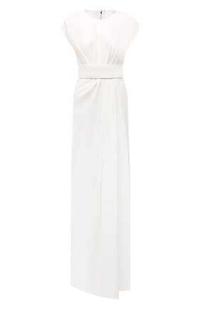 Женское платье DOLCE & GABBANA белого цвета по цене 214500 руб., арт. I6AE9W/FURGQ | Фото 1 Женское платье DOLCE & GABBANA белого цвета, арт. I6AE9W/FURGQ | Фото 1 (Случай: Коктейльный; Материал внешний: Синтетический материал, Вискоза; Рукава: Без рукавов; Стили: Романтичный; Материал подклада: Шелк; Женское Кросс-КТ: Платье-одежда; Длина Ж (юбки, платья, шорты): Макси)