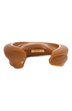 Женский браслет JIL SANDER бежевого цвета по цене 25200 руб., арт. JSWS832157/WSS79007 | Фото 2 Женский браслет JIL SANDER бежевого цвета, арт. JSWS832157/WSS79007 | Фото 2