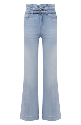 Женские джинсы 7 FOR ALL MANKIND голубого цвета по цене 26250 руб., арт. JSWDR510RN | Фото 1 Женские джинсы 7 FOR ALL MANKIND голубого цвета, арт. JSWDR510RN | Фото 1