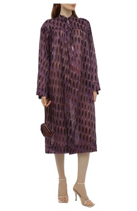 Женская хлопковая туника DRIES VAN NOTEN сиреневого цвета по цене 79950 руб., арт. 211-11049-2001 | Фото 2 Женская хлопковая туника DRIES VAN NOTEN сиреневого цвета, арт. 211-11049-2001 | Фото 2