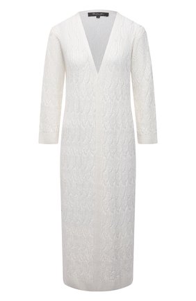 Женский кардиган из льна и шелка LORO PIANA белого цвета по цене 225000 руб., арт. FAL5855 | Фото 1 Женский кардиган из льна и шелка LORO PIANA белого цвета, арт. FAL5855 | Фото 1 (Материал внешний: Шелк, Лен; Стили: Романтичный; Женское Кросс-КТ: кардиган-трикотаж; Рукава: Длинные; Длина (для топов): Удлиненные)