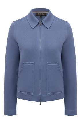 Женский кардиган из шелка и хлопка LORO PIANA голубого цвета по цене 268000 руб., арт. FAL5823 | Фото 1 Женский кардиган из шелка и хлопка LORO PIANA голубого цвета, арт. FAL5823 | Фото 1 (Материал внешний: Хлопок, Шелк; Длина (для топов): Стандартные; Женское Кросс-КТ: Кардиган-одежда; Стили: Кэжуэл; Рукава: Длинные)