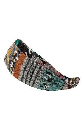 Женская повязка на голову MISSONI разноцветного цвета по цене 22450 руб., арт. MDS00097/BR00DL | Фото 2 Женская повязка на голову MISSONI разноцветного цвета, арт. MDS00097/BR00DL | Фото 2