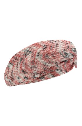Женская повязка на голову MISSONI розового цвета, арт. MDS00097/BR00DY | Фото 1 (Материал: Вискоза, Текстиль)