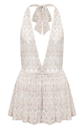 Женский комбинезон MISSONI золотого цвета по цене 61500 руб., арт. MM000062/BR00DI | Фото 1 Женский комбинезон MISSONI золотого цвета, арт. MM000062/BR00DI | Фото 1