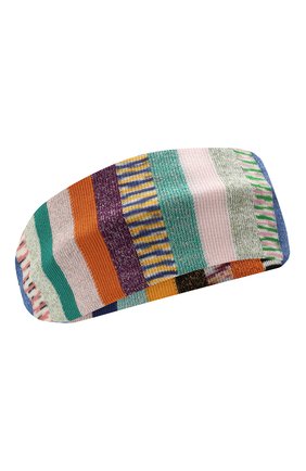Женская повязка на голову MISSONI разноцветного цвета по цене 17150 руб., арт. MMS00001/BT002D | Фото 1 Женская повязка на голову MISSONI разноцветного цвета, арт. MMS00001/BT002D | Фото 1