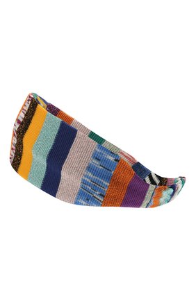 Женская повязка на голову MISSONI разноцветного цвета по цене 17150 руб., арт. MMS00001/BT002D | Фото 2 Женская повязка на голову MISSONI разноцветного цвета, арт. MMS00001/BT002D | Фото 2