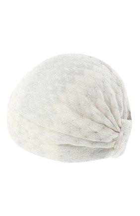 Женская тюрбан из вискозы MISSONI белого цвета по цене 27950 руб., арт. MMS00011/BR00E2 | Фото 2 Женская тюрбан из вискозы MISSONI белого цвета, арт. MMS00011/BR00E2 | Фото 2