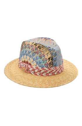 Женская соломенная шляпа MISSONI разноцветного цвета по цене 41950 руб., арт. MMS00071/BR00E3 | Фото 1 Женская соломенная шляпа MISSONI разноцветного цвета, арт. MMS00071/BR00E3 | Фото 1