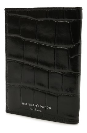 Мужской кожаный футляр для кредитных карт ASPINAL OF LONDON черного цвета по цене 9950 руб., арт. 039-2276_00150000 | Фото 2 Мужской кожаный футляр для кредитных карт ASPINAL OF LONDON черного цвета, арт. 039-2276_00150000 | Фото 2