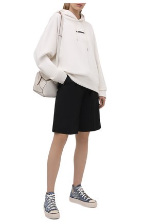 Женские текстильные кеды RALPH LAUREN синего цвета по цене 45600 руб., арт. 800841321 | Фото 2 Женские текстильные кеды RALPH LAUREN синего цвета, арт. 800841321 | Фото 2 (Материал внутренний: Натуральная кожа; Кросс-КТ: хайтопы; Материал внешний: Текстиль; Подошва: Платформа)