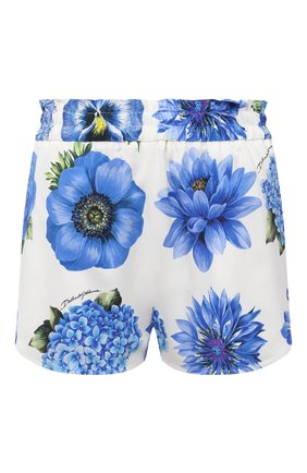 Женские шорты из вискозы DOLCE & GABBANA голубого цвета по цене 61950 руб., арт. I3C32W/GDZA0 | Фото 1 Женские шорты из вискозы DOLCE & GABBANA голубого цвета, арт. I3C32W/GDZA0 | Фото 1 (Женское Кросс-КТ: Шорты-одежда; Длина Ж (юбки, платья, шорты): Мини; Материал внешний: Вискоза; Стили: Романтичный)