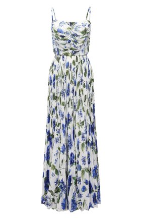 Женское платье DOLCE & GABBANA голубого цвета по цене 521000 руб., арт. I6AE6W/GDZAW | Фото 1 Женское платье DOLCE & GABBANA голубого цвета, арт. I6AE6W/GDZAW | Фото 1