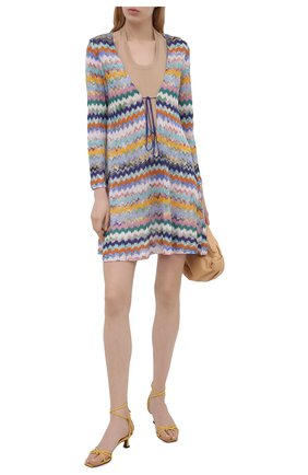 Женская туника из вискозы MISSONI разноцветного цвета по цене 66550 руб., арт. MMQ00247/BR00E8 | Фото 2 Женская туника из вискозы MISSONI разноцветного цвета, арт. MMQ00247/BR00E8 | Фото 2