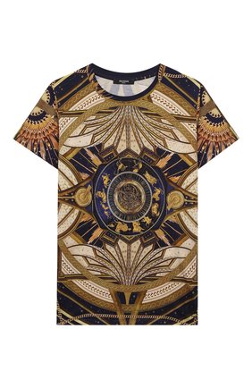Детская футболка BALMAIN разноцветного цвета по цене 19950 руб., арт. 6O8601 | Фото 1 Детская футболка BALMAIN разноцветного цвета, арт. 6O8601 | Фото 1
