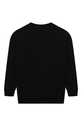 Детский хлопковый свитшот BALMAIN черного цвета по цене 25350 руб., арт. 6O4650 | Фото 2 Детский хлопковый свитшот BALMAIN черного цвета, арт. 6O4650 | Фото 2 (Материал внешний: Хлопок; Мальчики Кросс-КТ: Толстовка-одежда; Рукава: Длинные; Ростовка одежда: 10 - 11 лет | 140 - 146см, 12 лет | 152 см, 13 - 15 лет | 158 см, 16 лет | 164 см, 8 лет | 128 см)