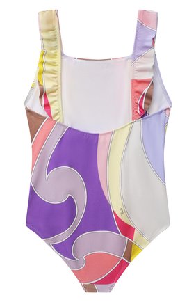 Детского слитный купальник EMILIO PUCCI разноцветного цвета по цене 23700 руб., арт. 9O0059 | Фото 2 Детского слитный купальник EMILIO PUCCI разноцветного цвета, арт. 9O0059 | Фото 2