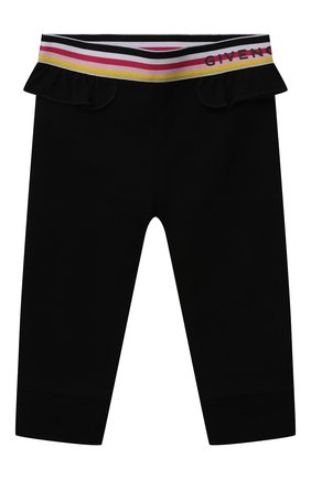 Детские хлопковые леггинсы GIVENCHY черного цвета по цене 15600 руб., арт. H04102 | Фото 1 Детские хлопковые леггинсы GIVENCHY черного цвета, арт. H04102 | Фото 1