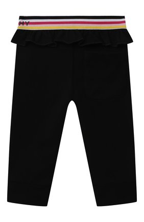 Детские хлопковые леггинсы GIVENCHY черного цвета по цене 15600 руб., арт. H04102 | Фото 2 Детские хлопковые леггинсы GIVENCHY черного цвета, арт. H04102 | Фото 2