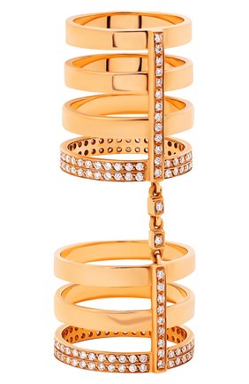 Женские кольцо REPOSSI бесцветного цвета, арт. RG/AL1GA2(P) | Фото 2 (Драгоценные камни: Бриллианты; Материал сплава: Розовое золото)