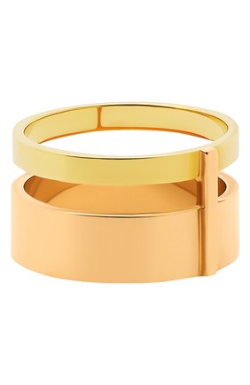 Женские кольцо REPOSSI бесцветного цвета, арт. RG/AL31GMX | Фото 2 (Драгоценные камни: Без драгоценных камней; Материал сплава: Розовое золото, Желтое золото)
