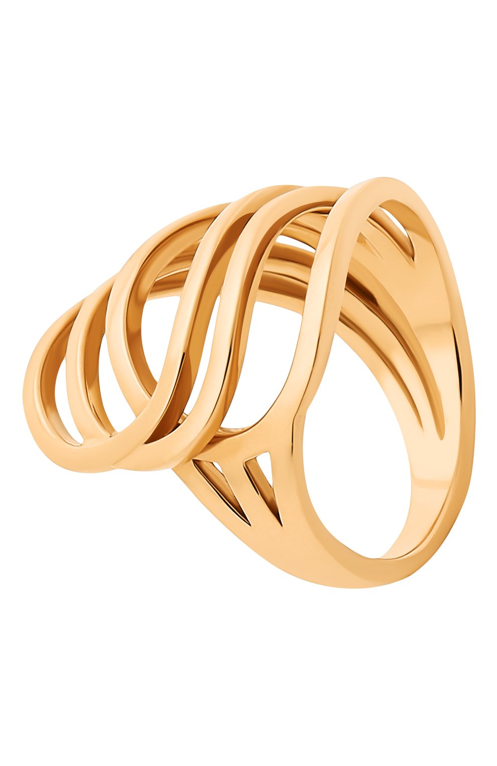 Женские кольцо REPOSSI бесцветного цвета, арт. RG/LC4G | Фото 3 (Драгоценные камни: Без драгоценных камней; Материал сплава: Розовое золото)