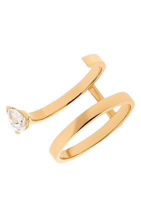 Женские кольцо REPOSSI бесцветного цвета, арт. RG/SV37AA(P) | Фото 1 (Драгоценные камни: Бриллианты; Материал сплава: Розовое золото)