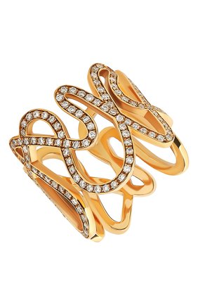 Женские кольцо REPOSSI бесцветно го цвета, арт. RG/WT5AA(P) | Фото 1 (Драгоценные камни: Бриллианты; Материал сплава: Розовое золото)