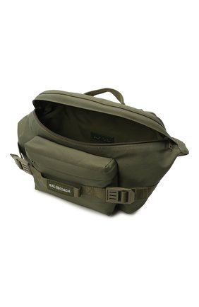 Мужская текстильная поясная сумка army BALENCIAGA хаки цвета по цене 67350 руб., арт. 644035/2BKPI | Фото 4 Мужская текстильная поясная сумка army BALENCIAGA хаки цвета, арт. 644035/2BKPI | Фото 4 (Ремень/цепочка: На ремешке; Материал: Текстиль)
